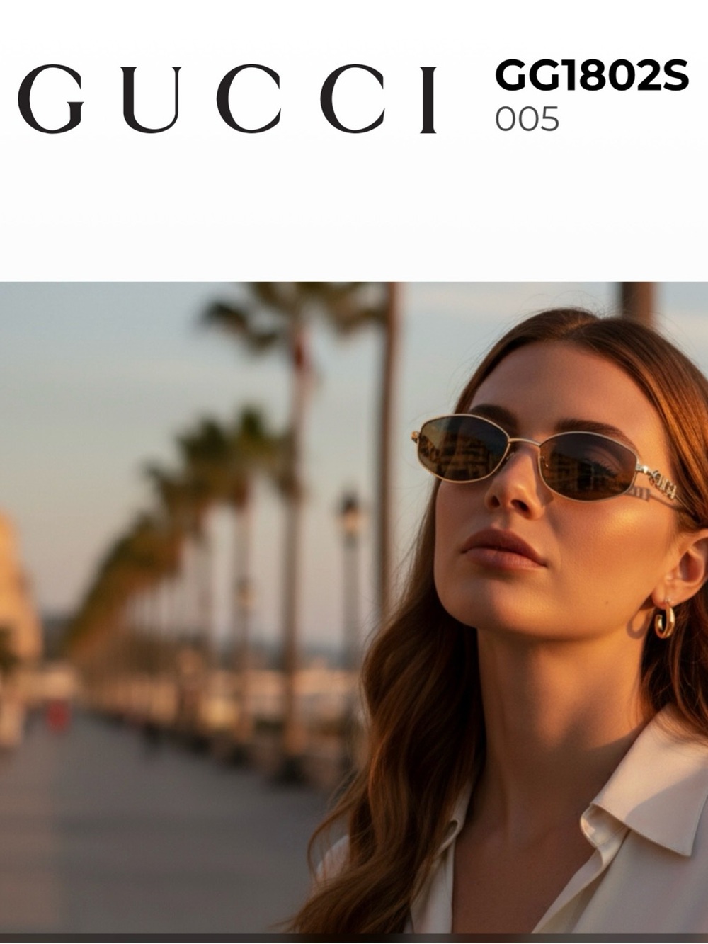 New Gucci woman sunglasses GG1802S
